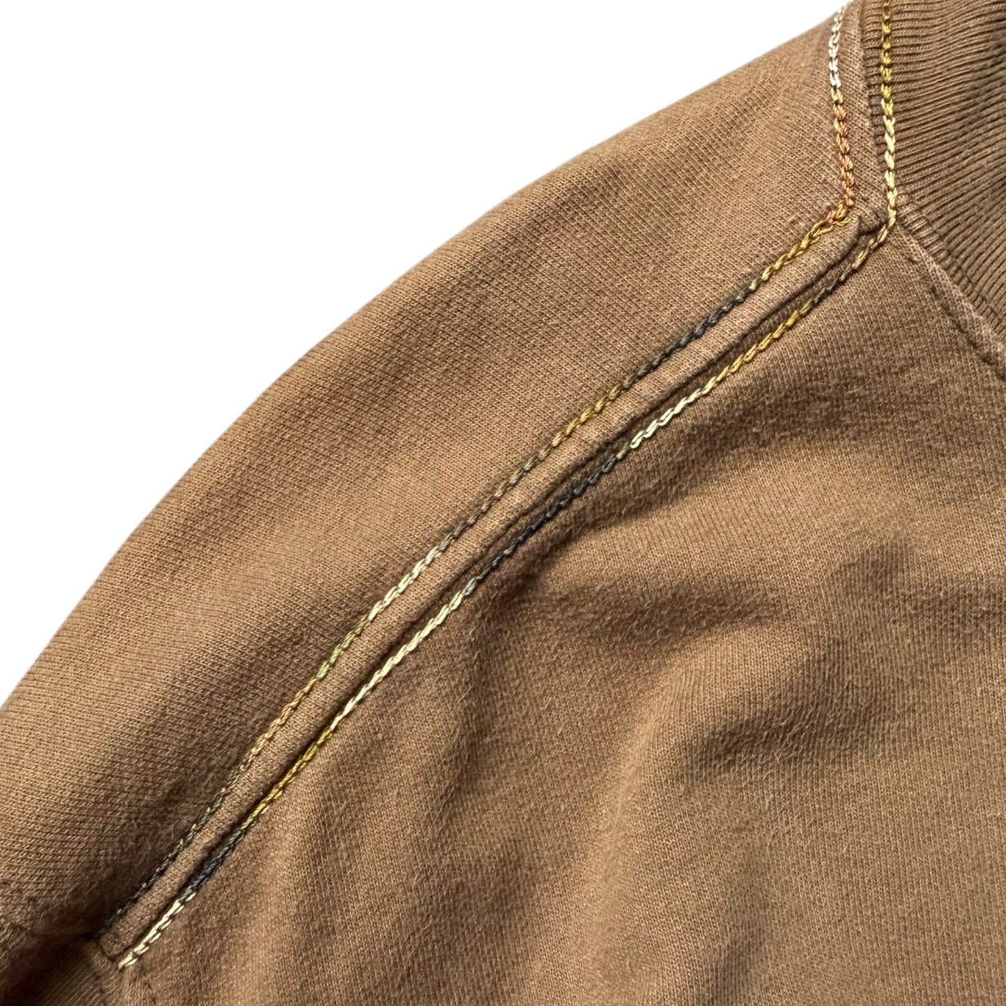 2000's Maharishi Off Centre Zip Embroidered Jumper (M)