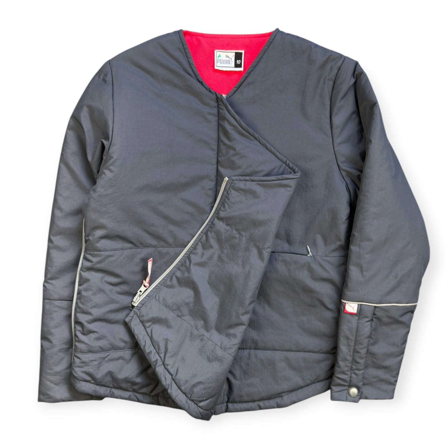 2000's Puma Asymmetric 2-way Flap Jacket ‘Sample’ (S)