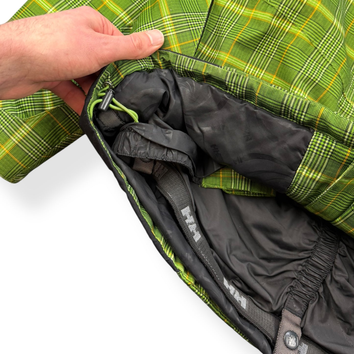 2000's Helly Hansen Plaid Asymmetric Zip Jacket (L)