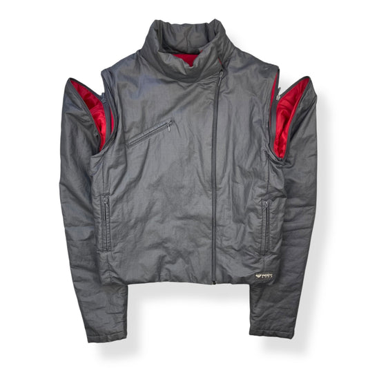 2000's Quiksilver Roxy Convertible Asymmetric Zip Jacket (S)