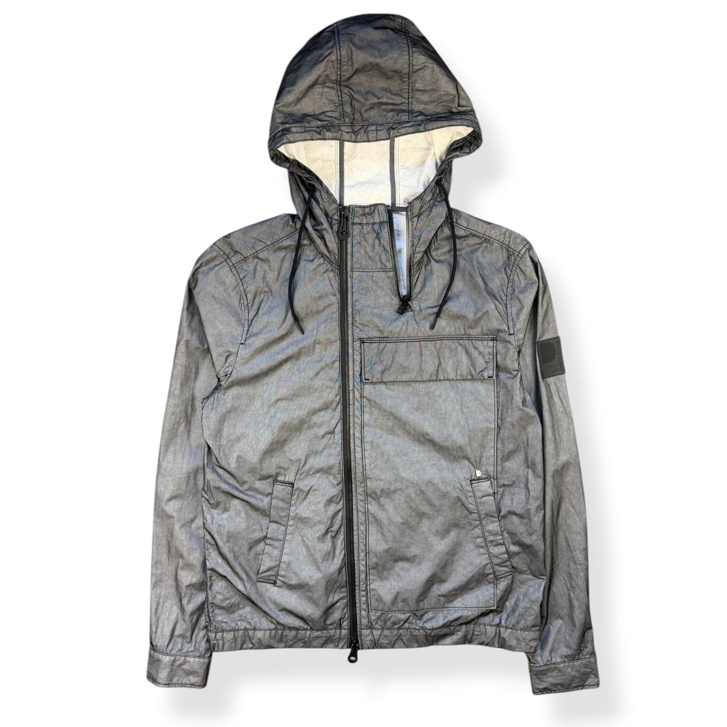 2000's DKNY Dual Zip Shimmer Jacket (L)