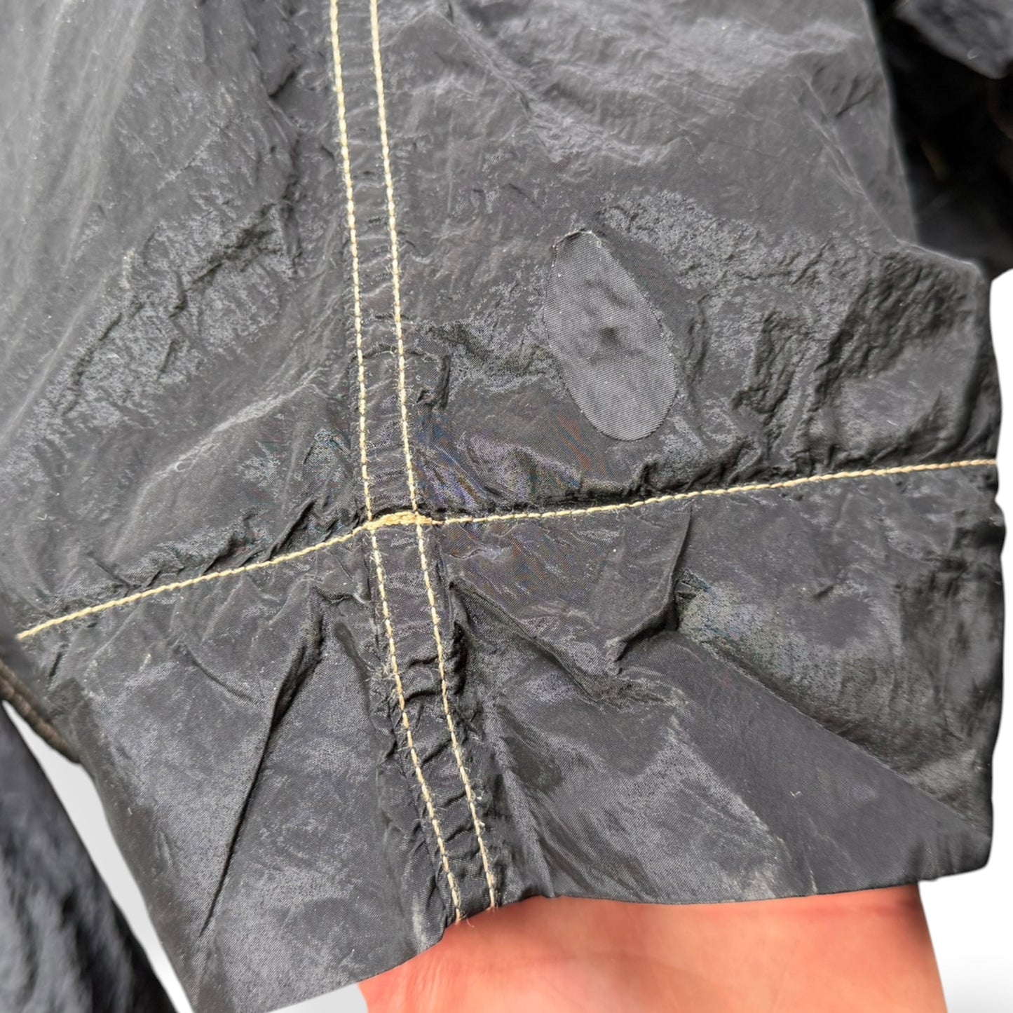 SS2005 Stone Island Nylon Metal Shimmer Jacket (XXL)
