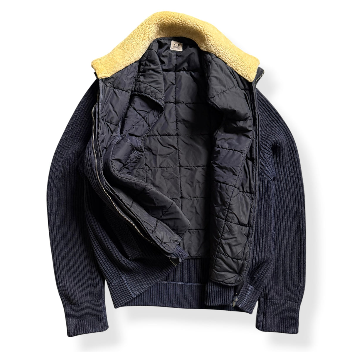 FW2006 CP Company 2in1 Knitted Jumper (L)