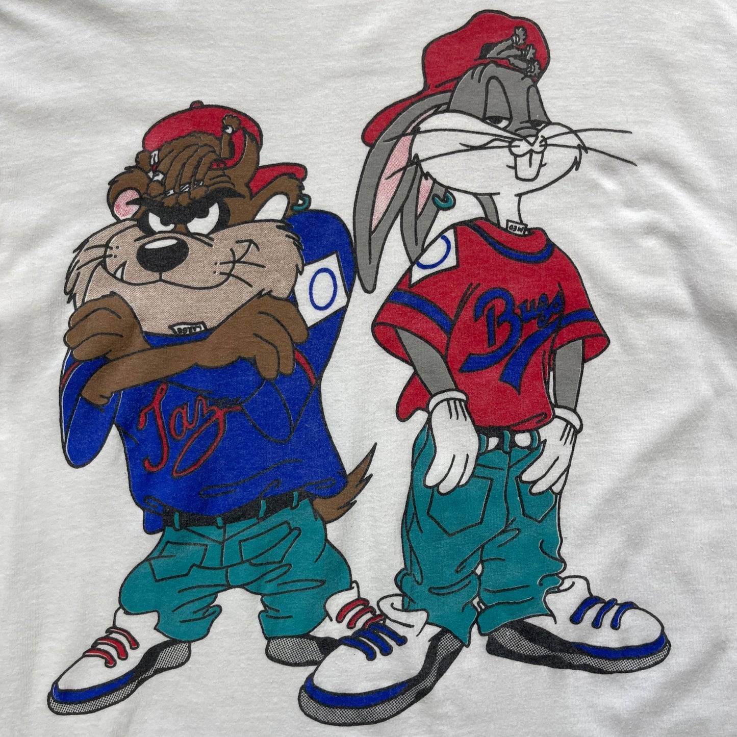 Vintage Bugs Bunny & Taz T-Shirt (L)