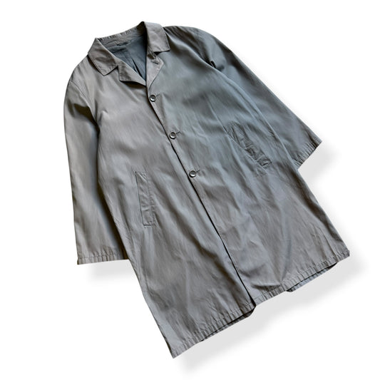 1990's Giorgio Armani Buttoned Trench Coat (L)