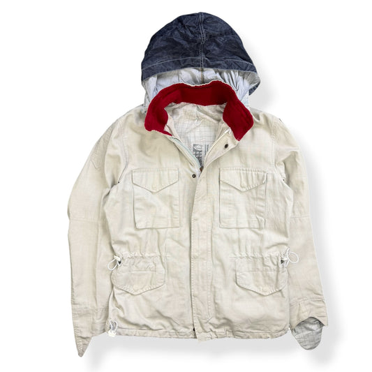 2000's Maharishi Waxed Linen Embroidered Jacket (L)