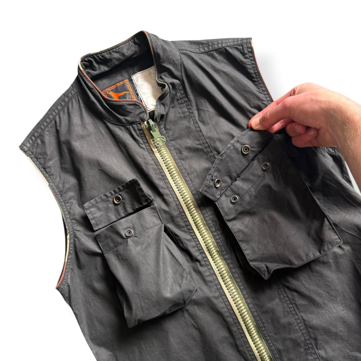1998/99 Maharishi Cargo Pocket Vest (S)