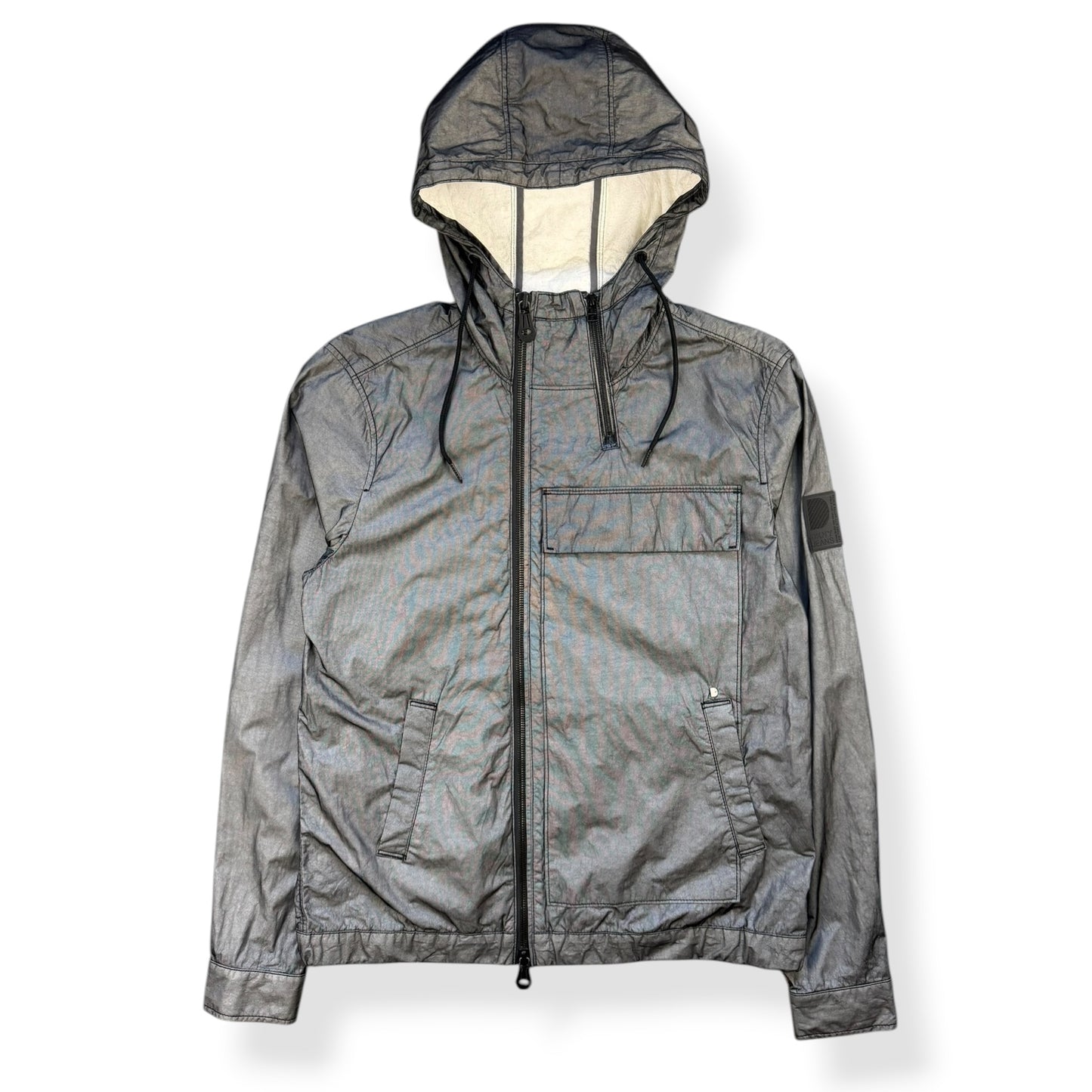 2000's DKNY Dual Zip Shimmer Jacket (L)