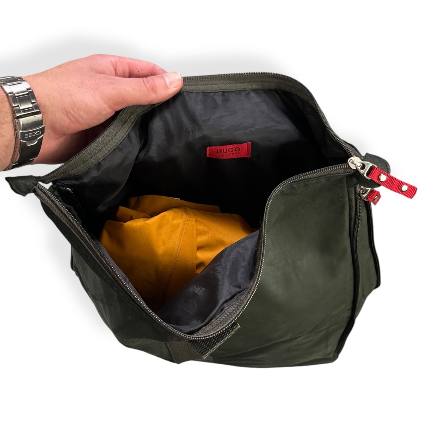 2000's Hugo Boss Expandable Cargo Backpack