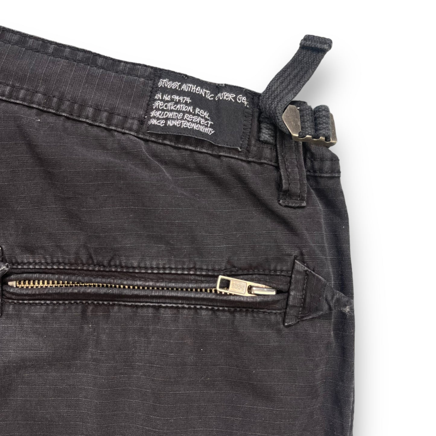 Stussy Authentic Gear Cargo Zip Trousers (34)