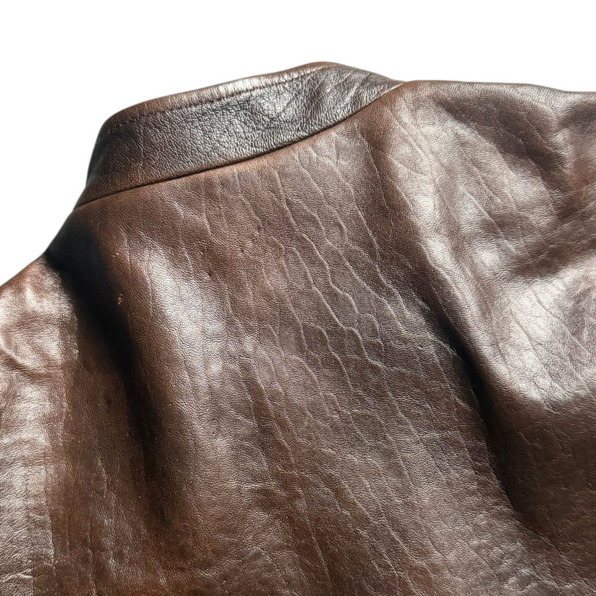 2000's DKNY Jeans Leather Jacket (L)