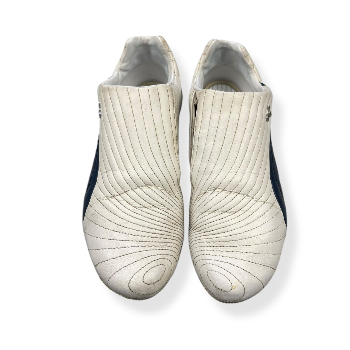 2000's Puma Sokuto White/Navy (UK12)