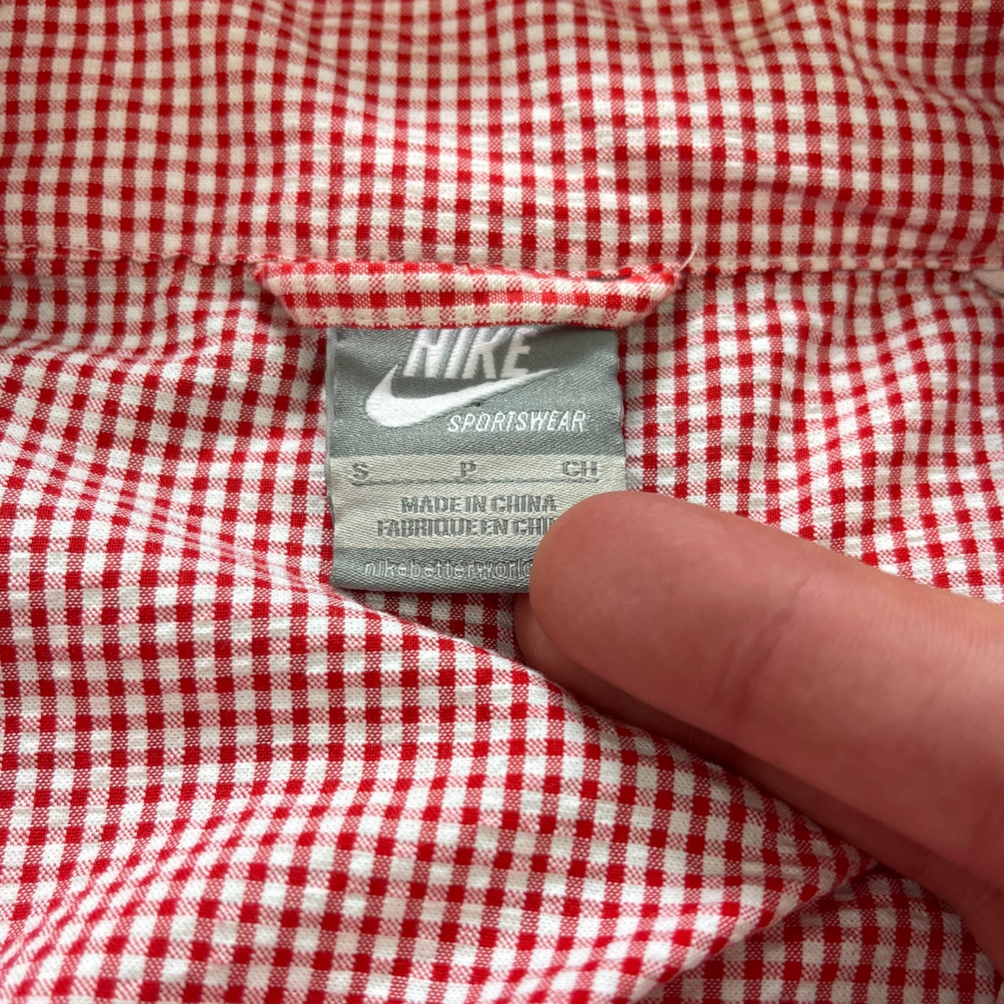 2000's Nike Firefly Gingham Jacket (M)