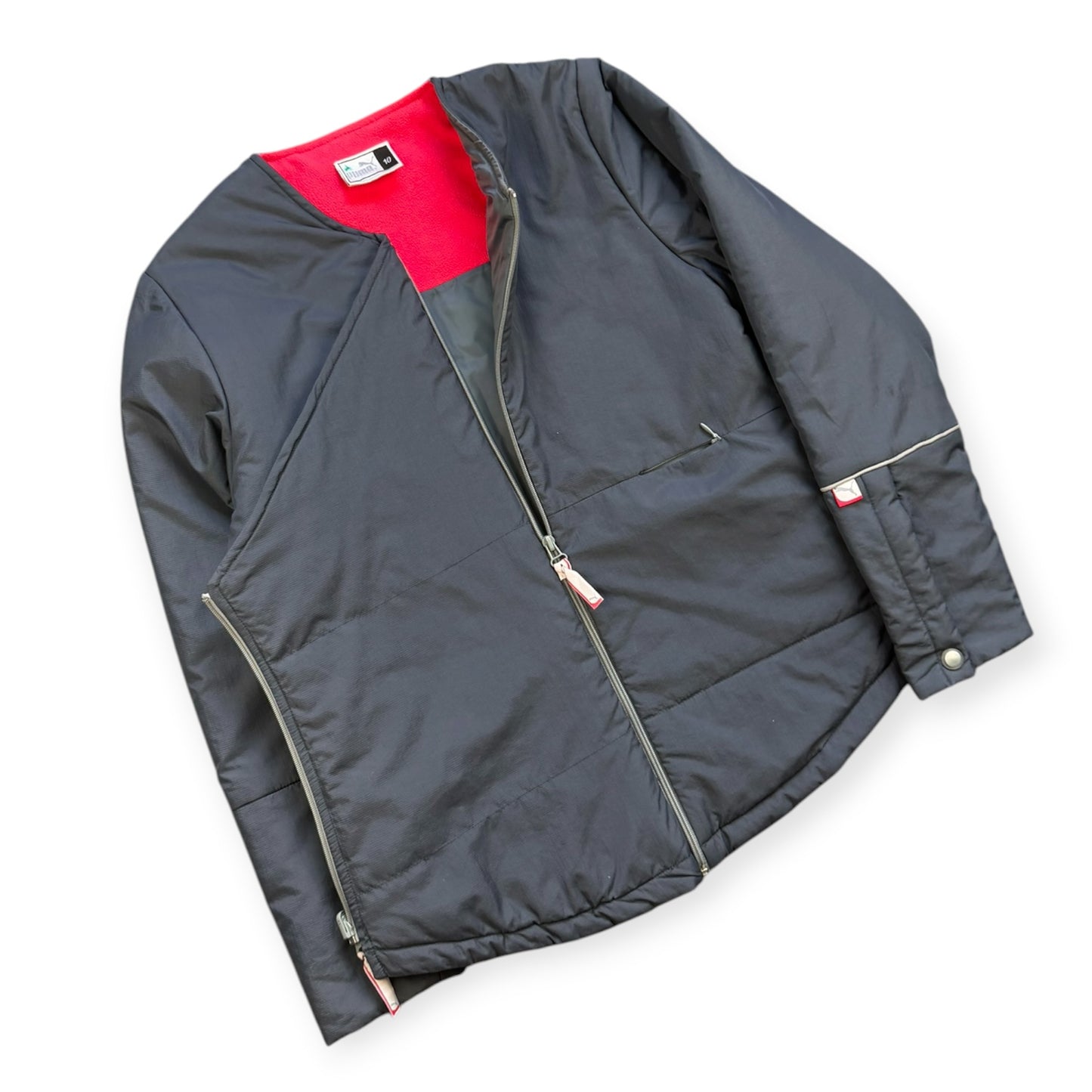 2000's Puma Asymmetric 2-way Flap Jacket ‘Sample’ (S)