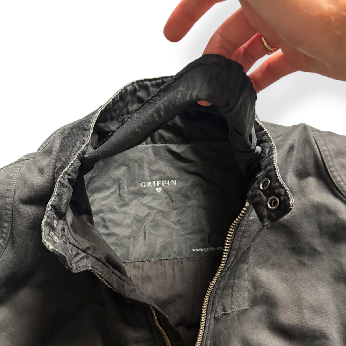 2000's Griffin Studio Sleeve Zip Bomber (M)