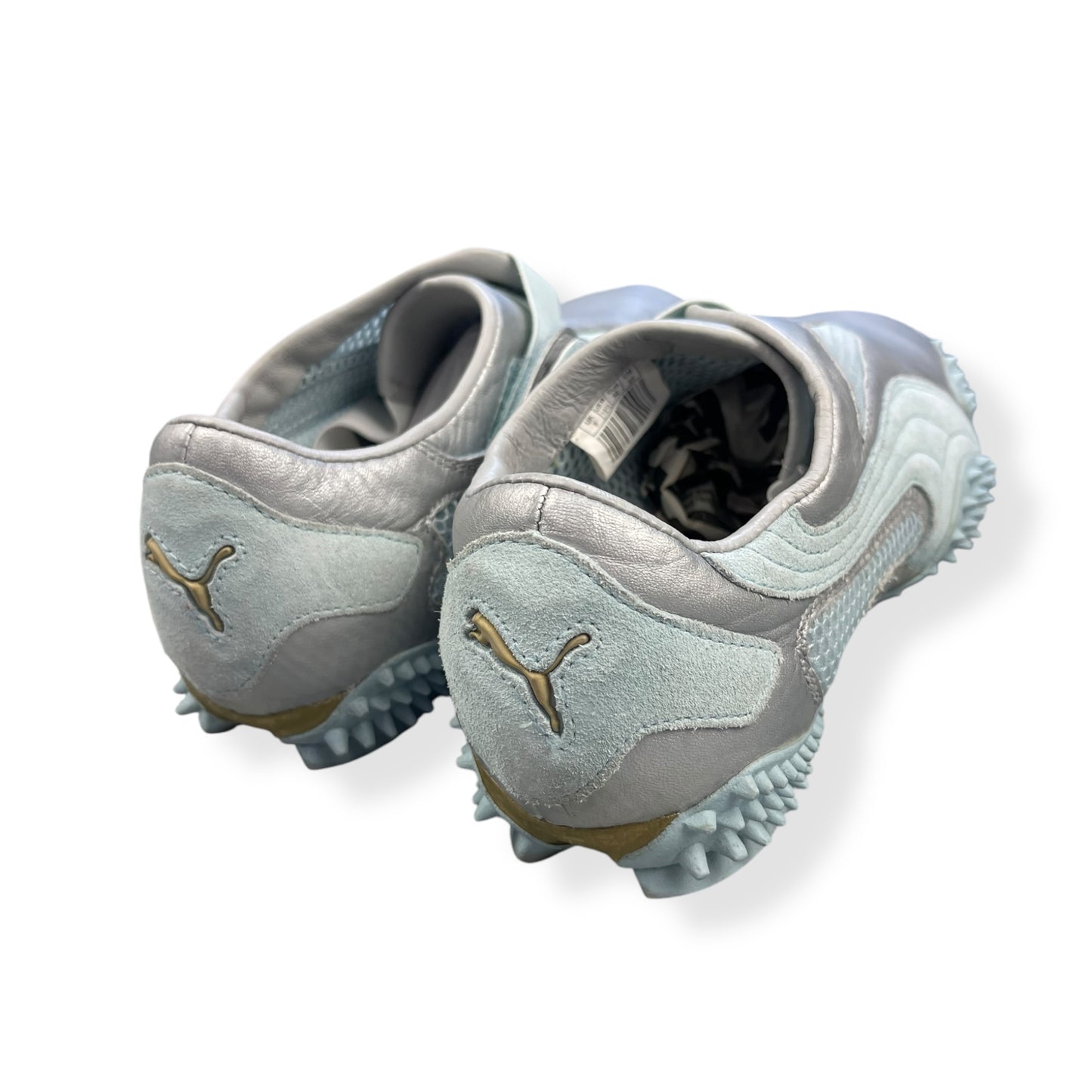 2005 Puma UR Mostro Silver Starlight Blue/Metallic Gold (UK8)