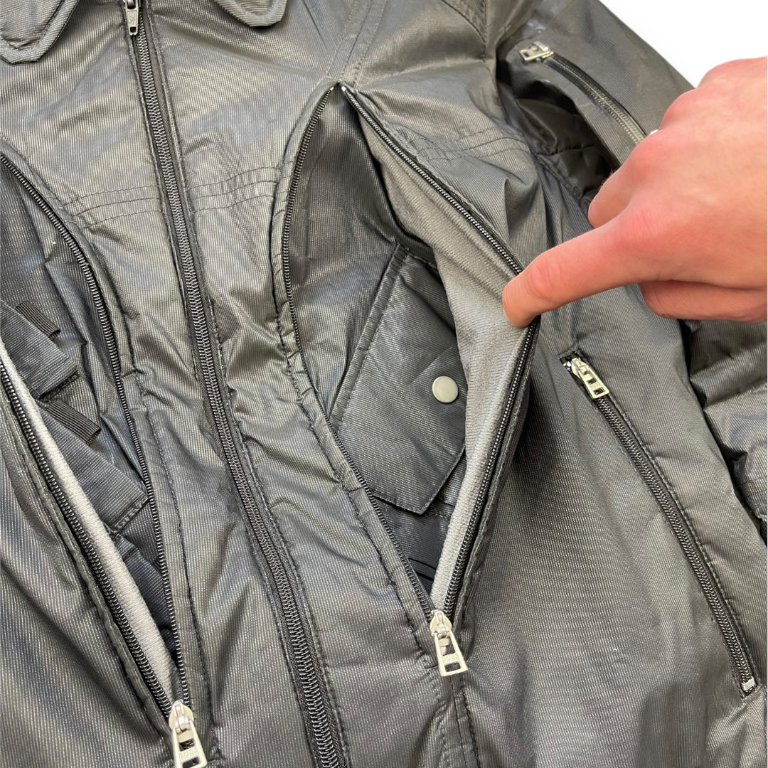 2000's Hugo Boss Stealth Pocket Bomber Jacket (M)