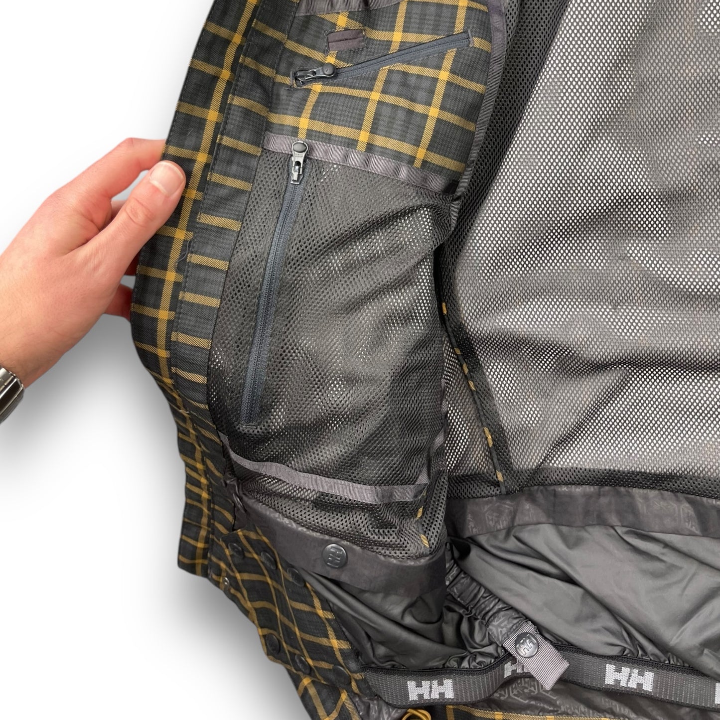 Helly Hansen Asymmetric Plaid Jacket (M)