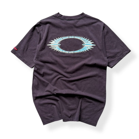 2000's Oakley Ice Metal Logo T-Shirt (M)