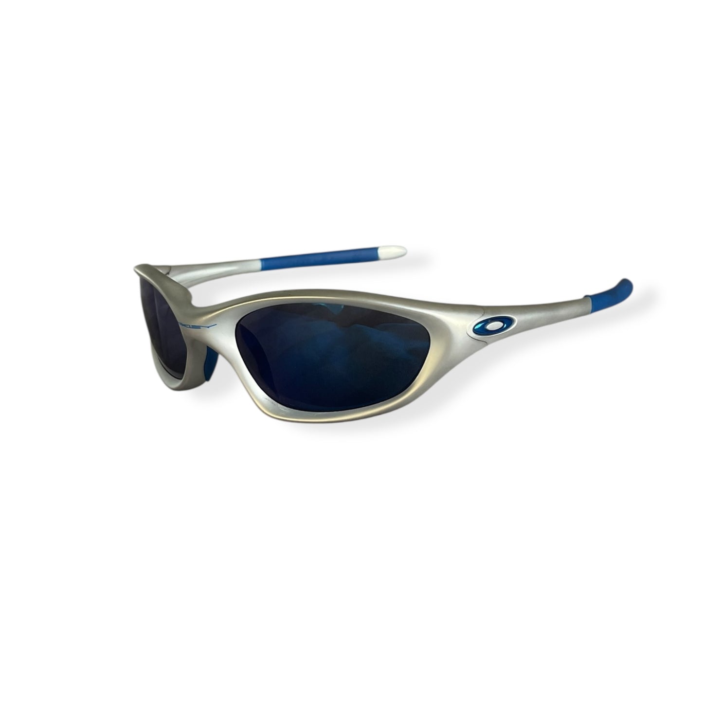 Oakley XX Twenty FMJ Silver/Ice Iridium Sunglasses