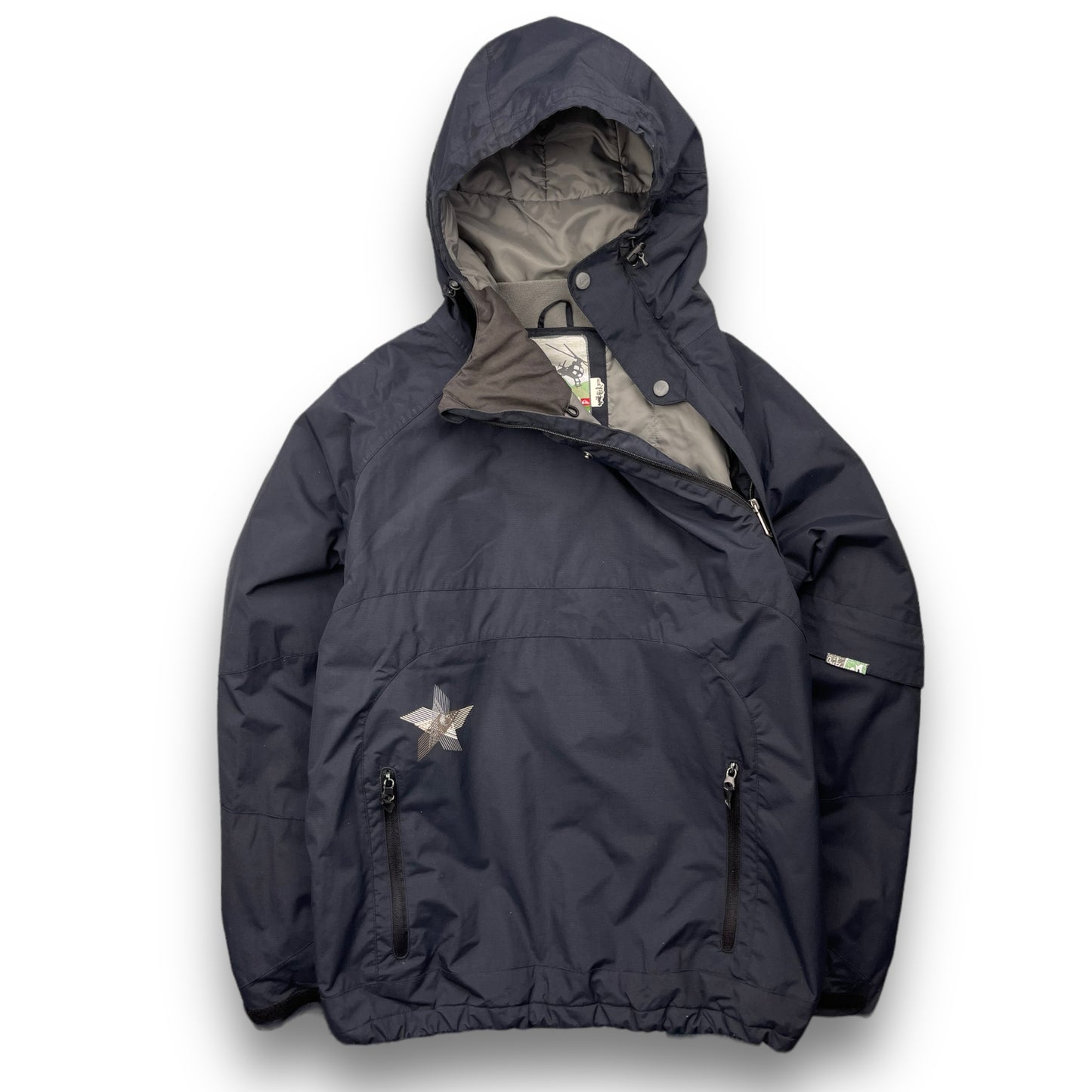 Quiksilver Utility 'Compass' Asymmetric Zip Jacket (S)