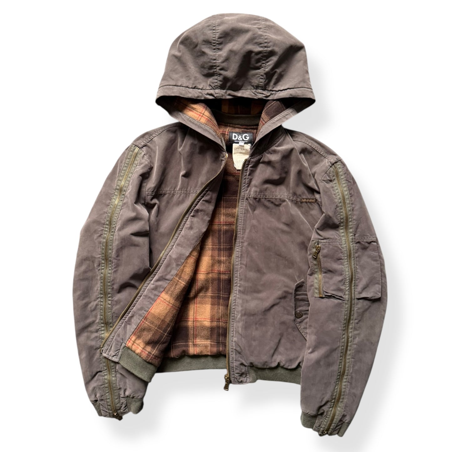 2003 Dolce & Gabbana Cargo Zip Jacket (L)