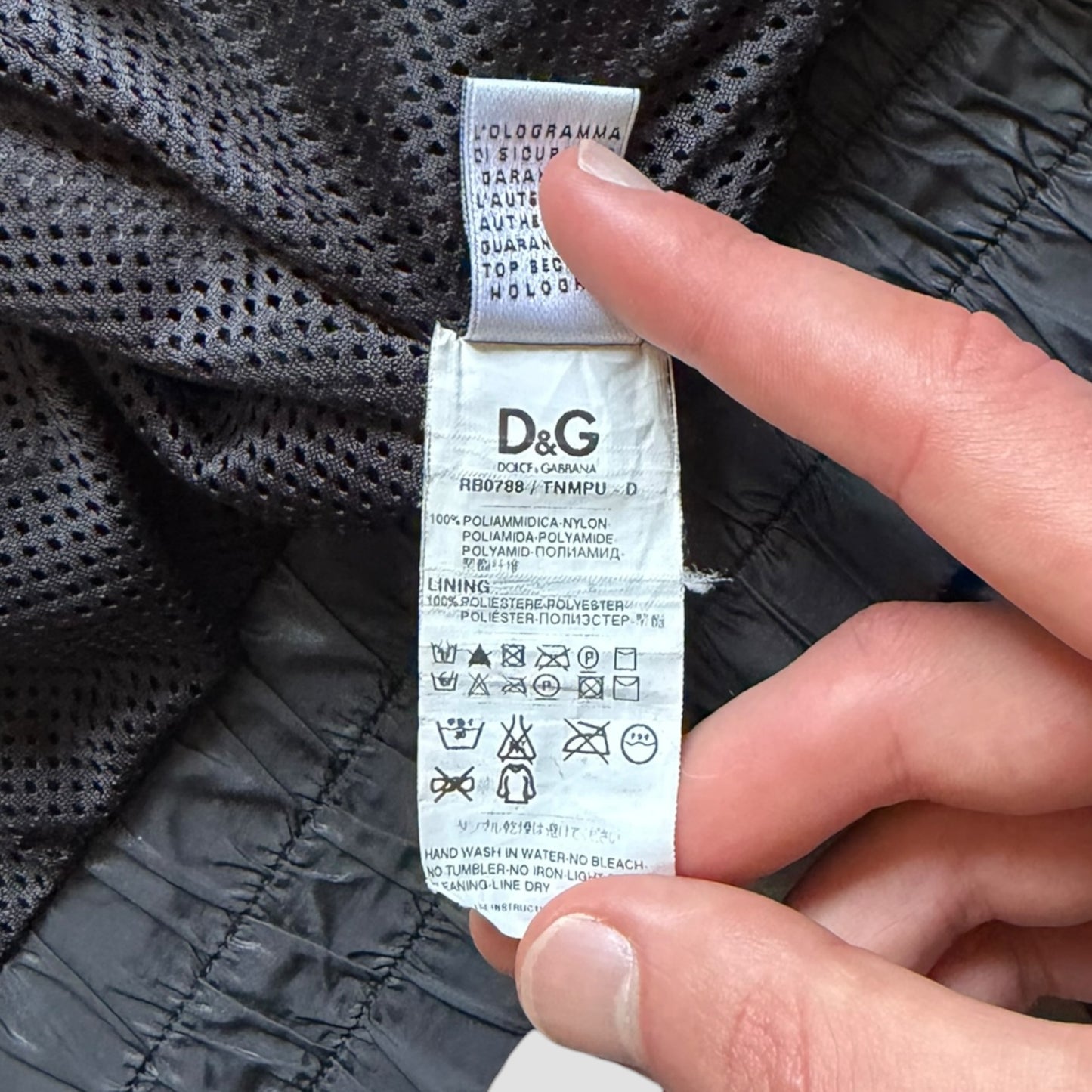 2000's Dolce & Gabbana Multipocket Nylon Jacket (M)
