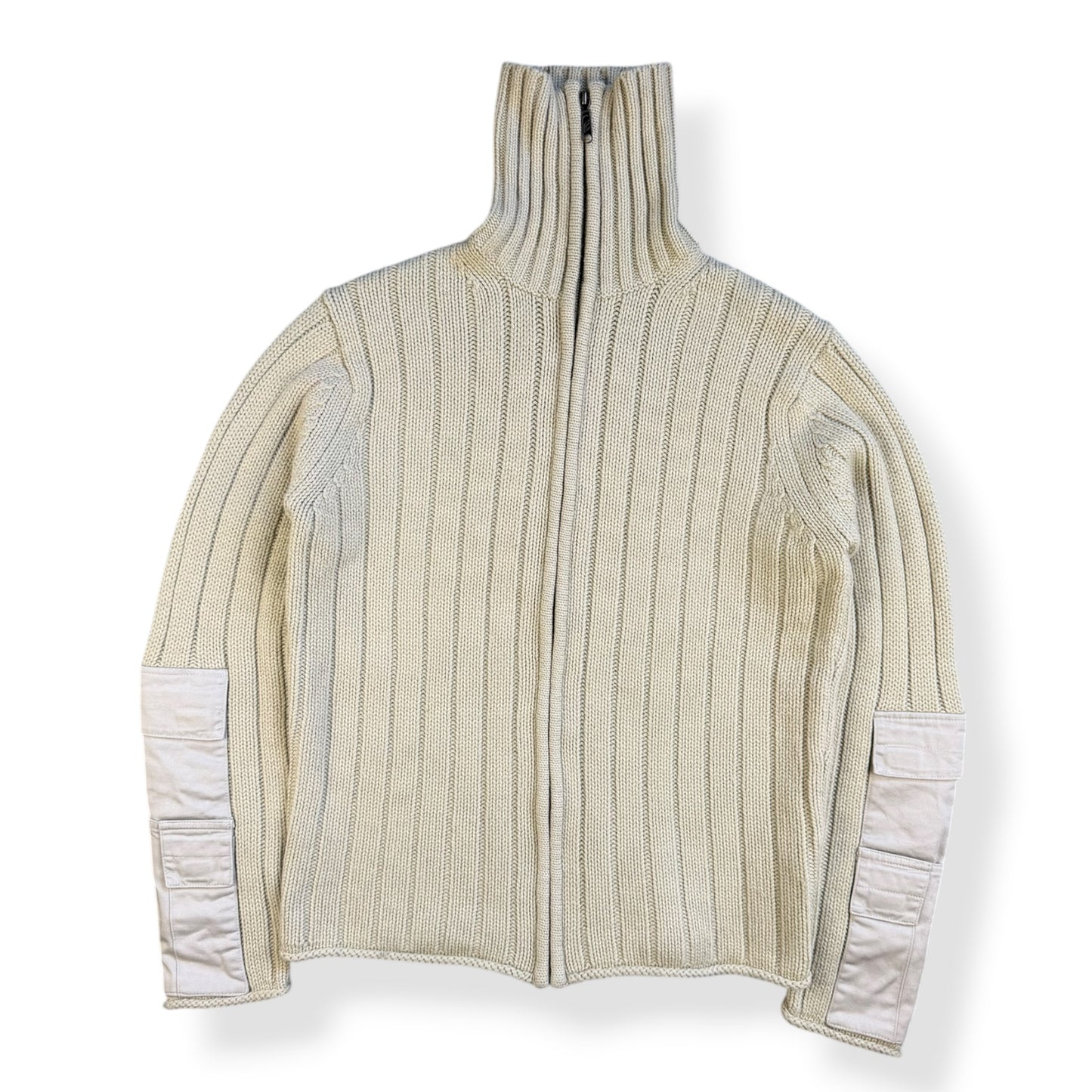 2000's French Connection Cargo Pocket Knitted Jumper (S)