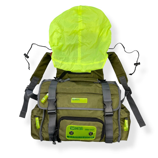 2000's Diesel Cargo Backpack Integrated Hood