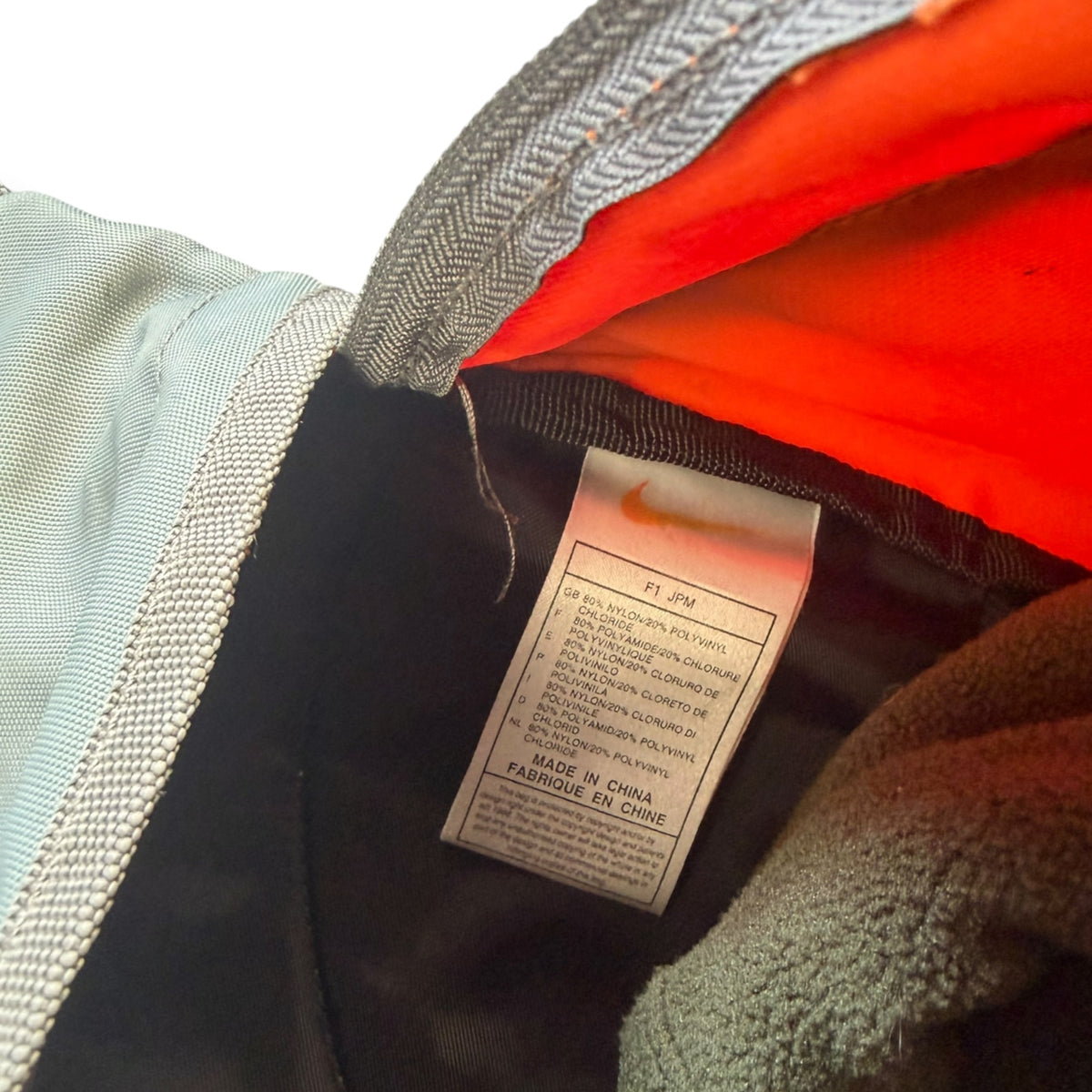 2001 Nike 'X-Ray' Translucent Sling Bag