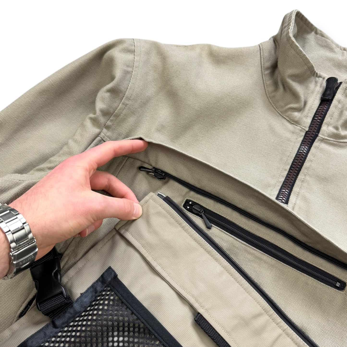 SS2000 Timberland Convertible Backpack Jacket (L)