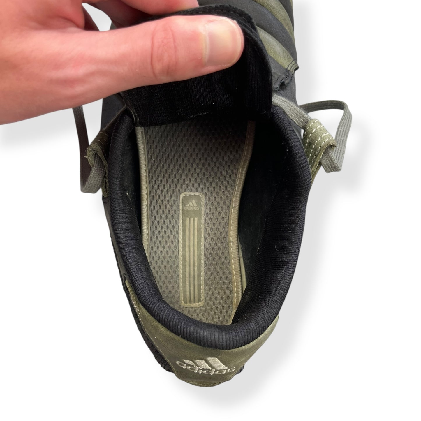 2007 Adidas Mactelo Leather Grey/Khaki (UK9)