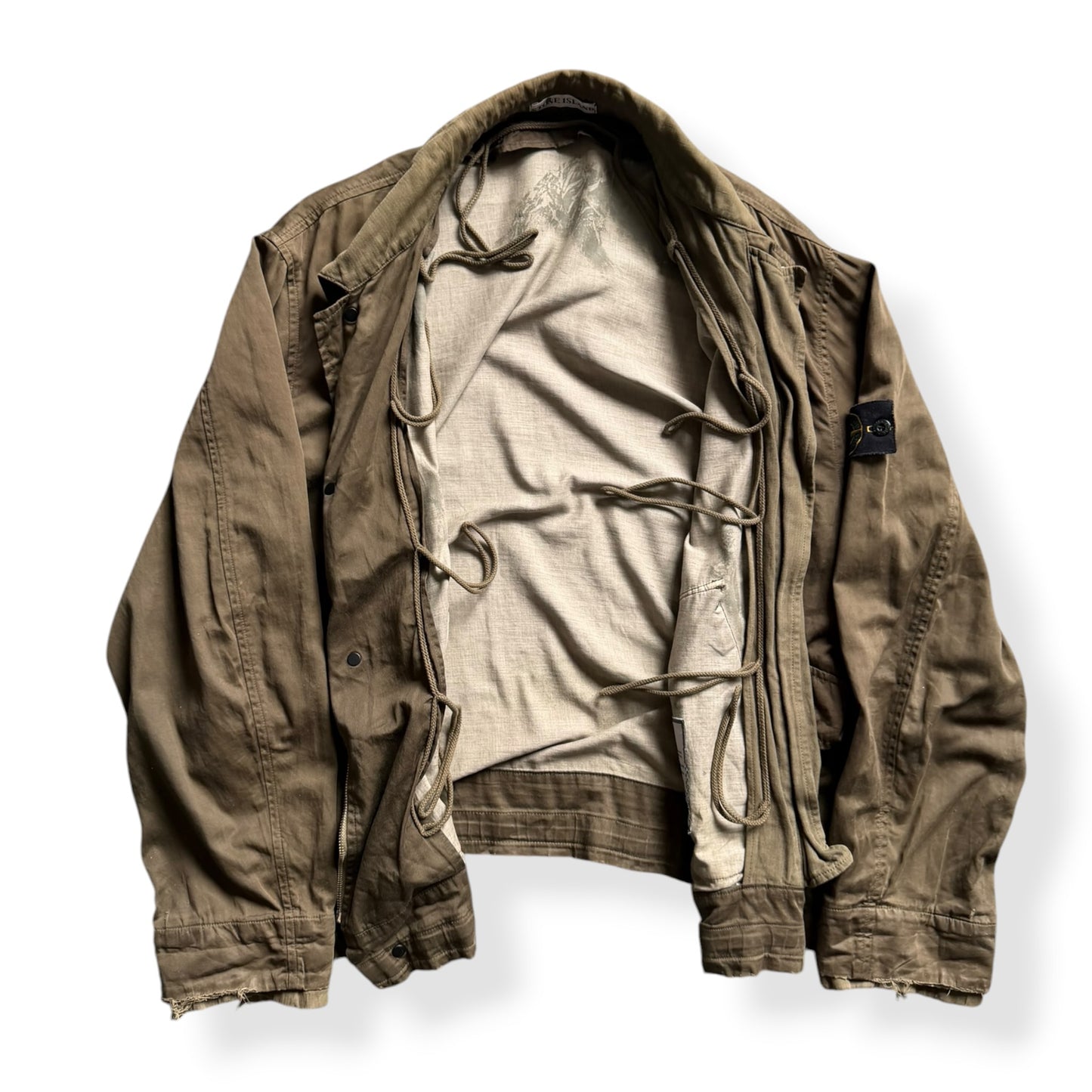 AW2001 Stone Island Raso Gommato Jacket (L)