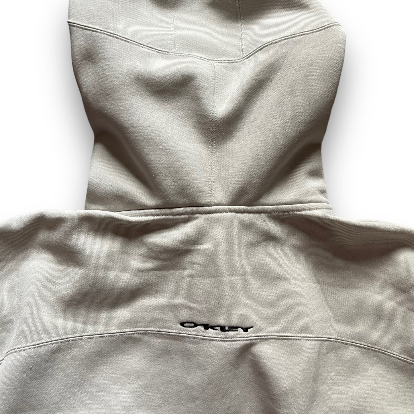 2007 Oakley Cream Full Zip Hoodie (L)