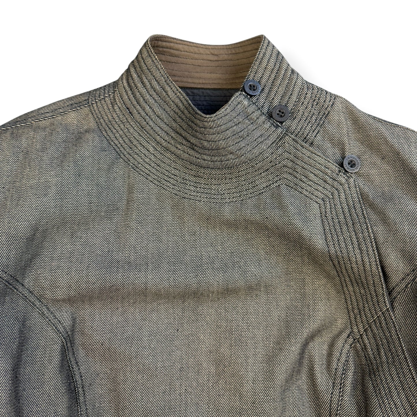 AW99/00 Maharishi Asymmetric Kimono Jacket (S)