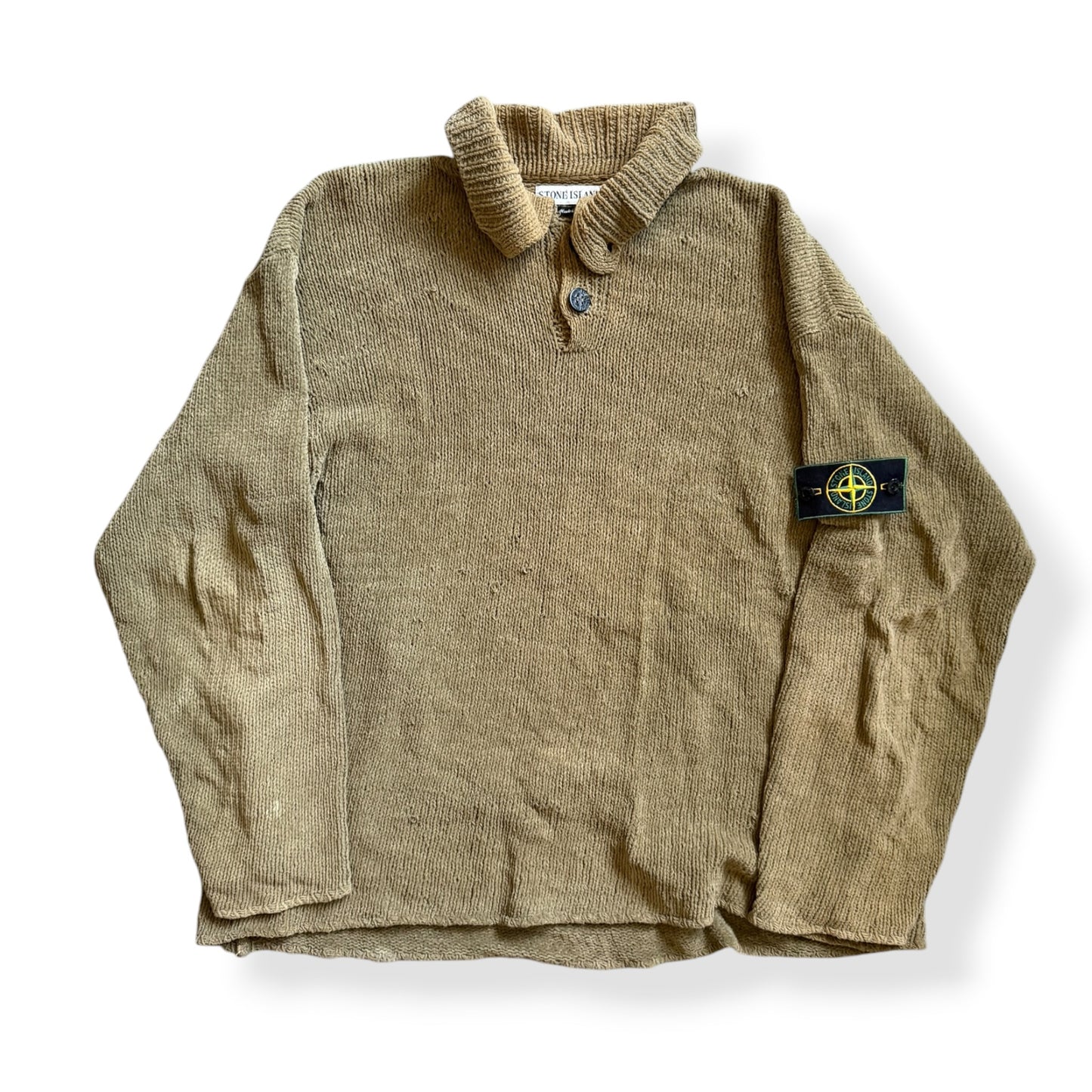 FW1998 Stone Island Chenille Knitted Jumper (L)