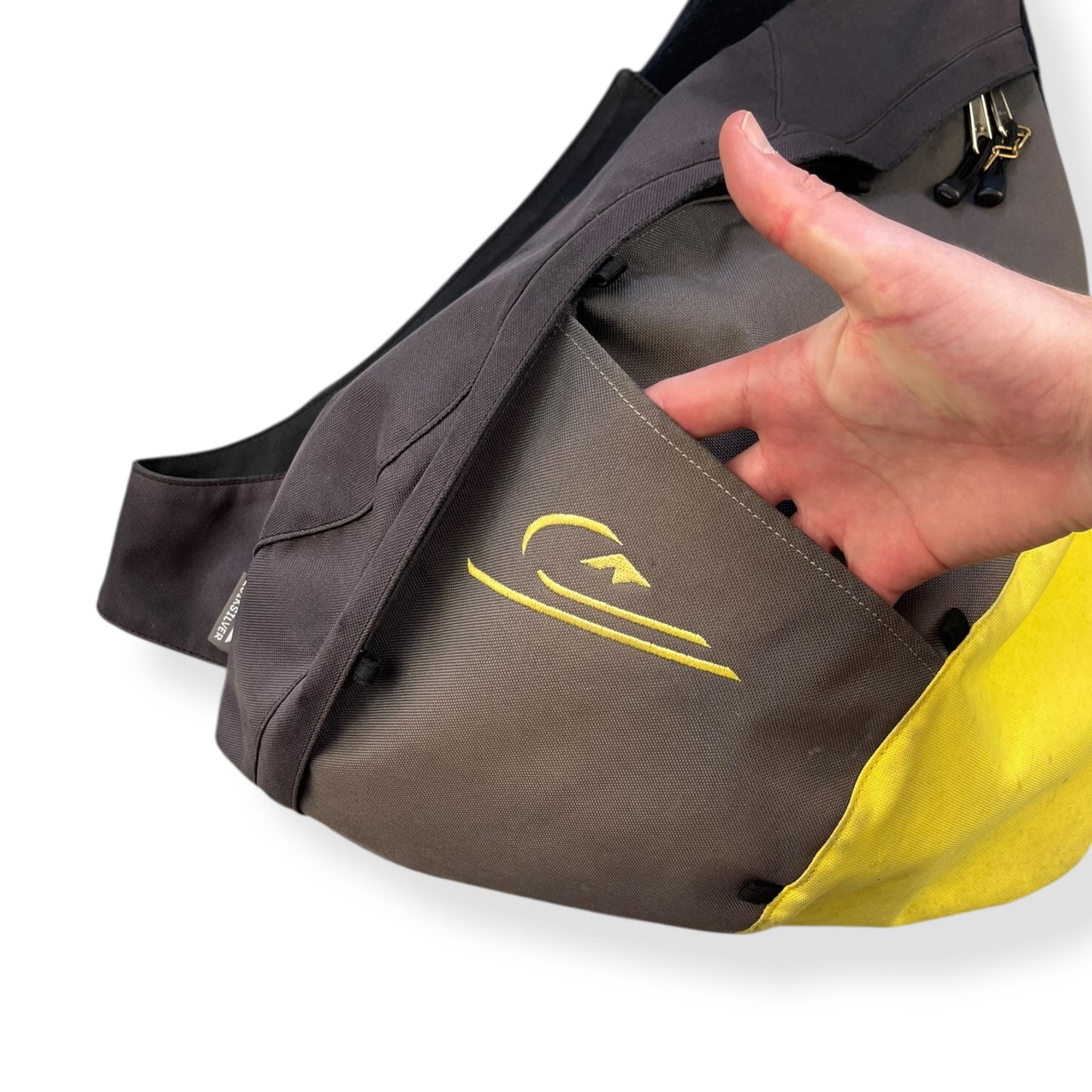 2000's Quiksilver Sunfaded Sling Bag