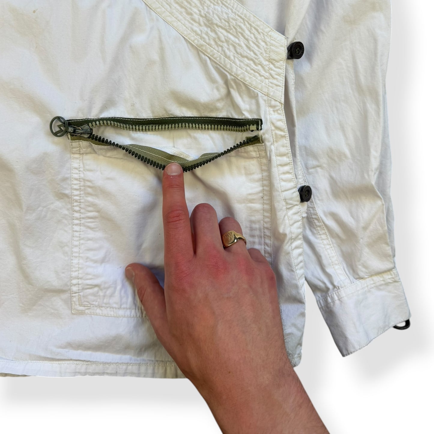 1990's Maharishi Kimono Style Shirt (8)