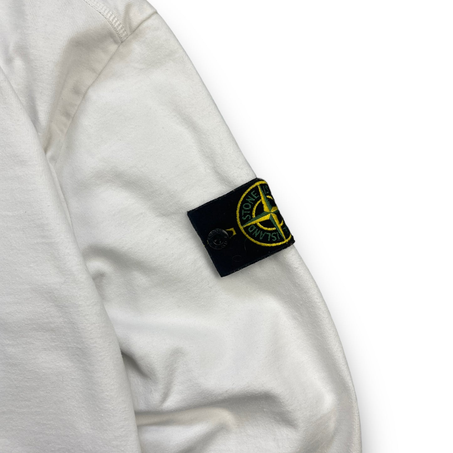 Stone Island White Lightweight Sweatshirt (M)