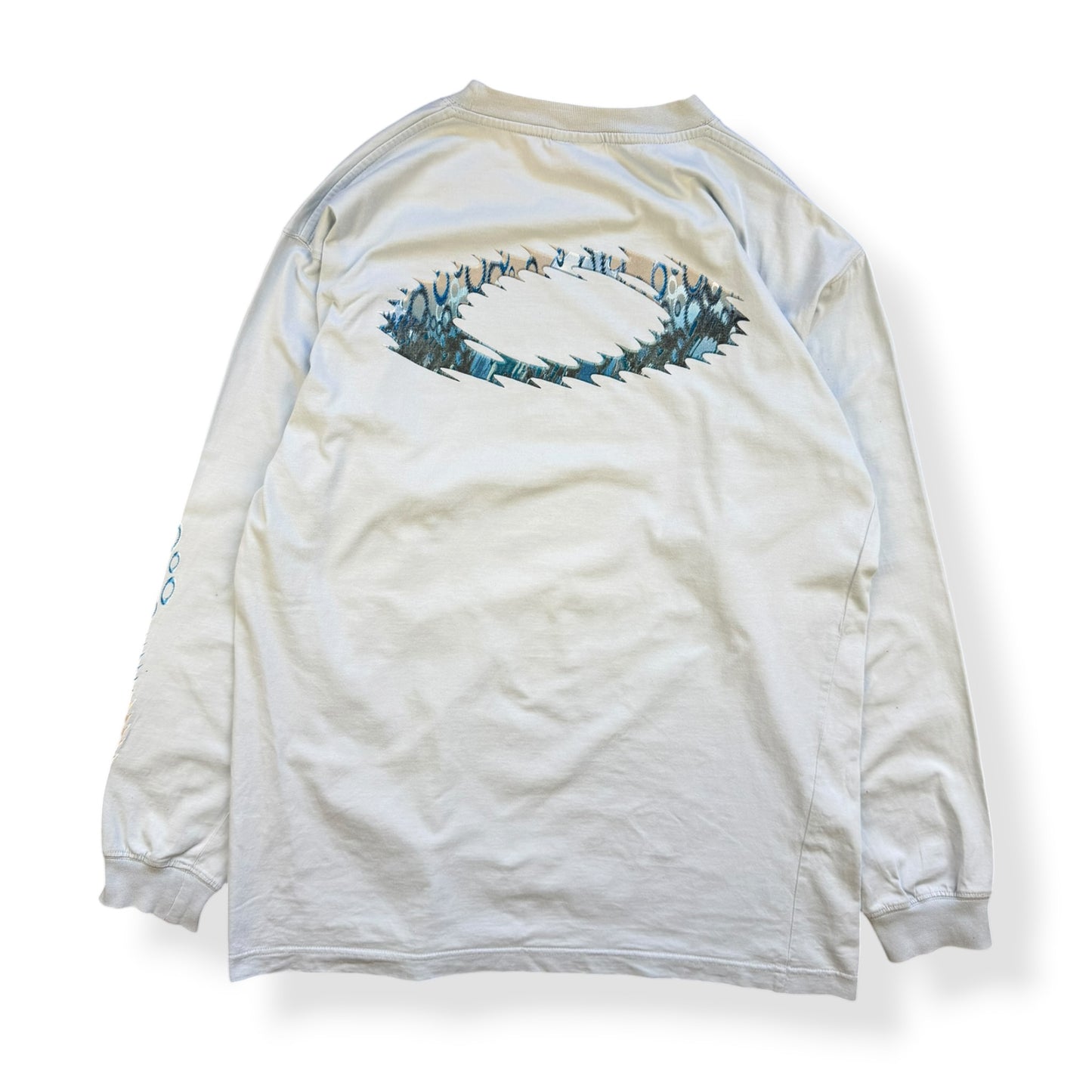2000's Oakley 'Static O' Long Sleeve T-Shirt (L)