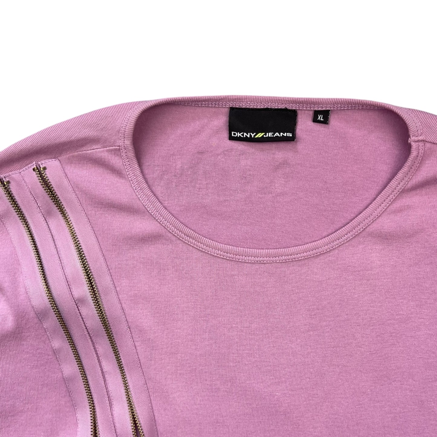 2000's DKNY Jeans Multizip Long Sleeve (XL)