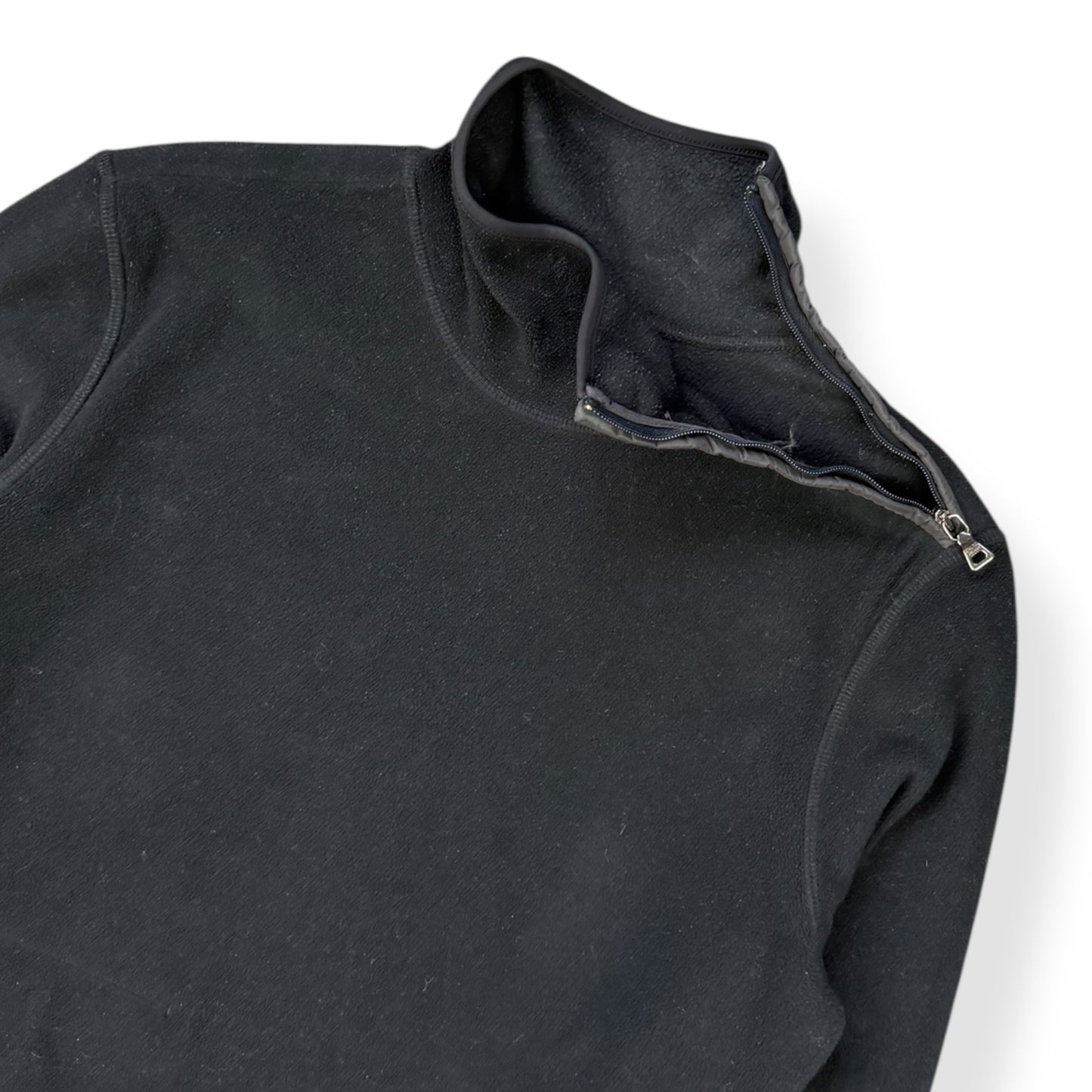 2000's Prada Sport Asymmetric Shoulder Zip Fleece (M)