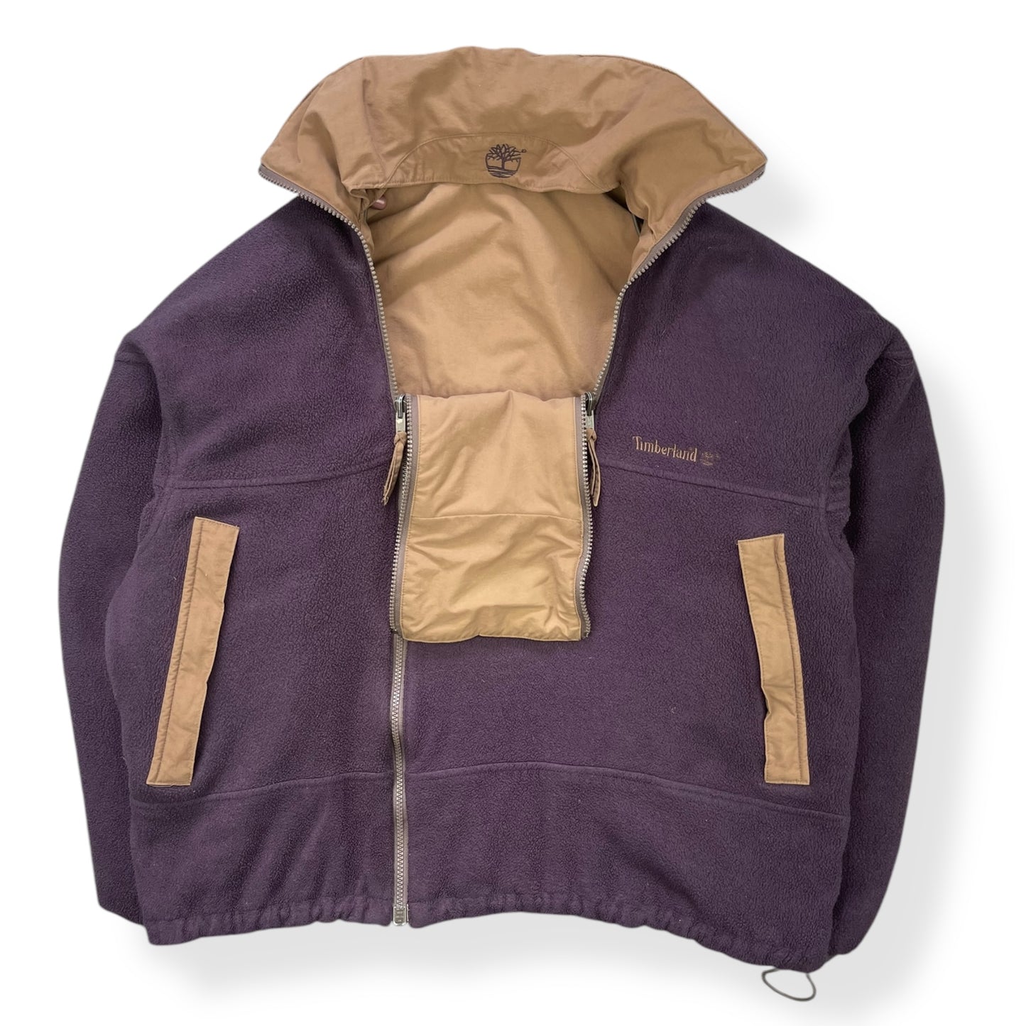 2000's Timberland Dual Zip Reversible Jacket (L)