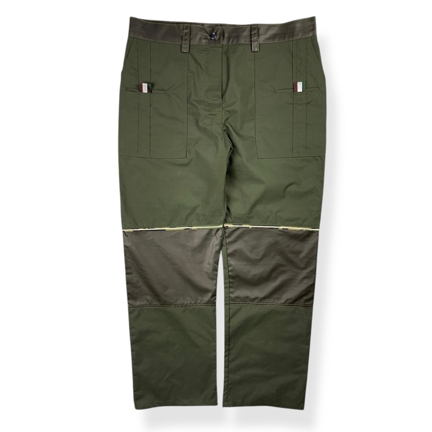 1990's Maharishi Wax Panelled Cargo Trousers (32)