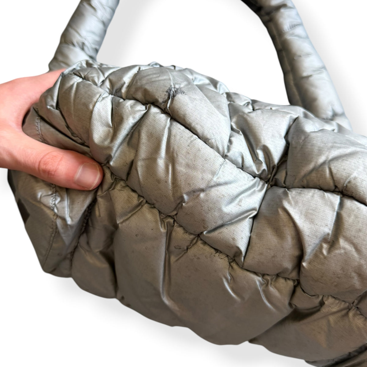 2000's DKNY Jeans Padded Shoulder Bag