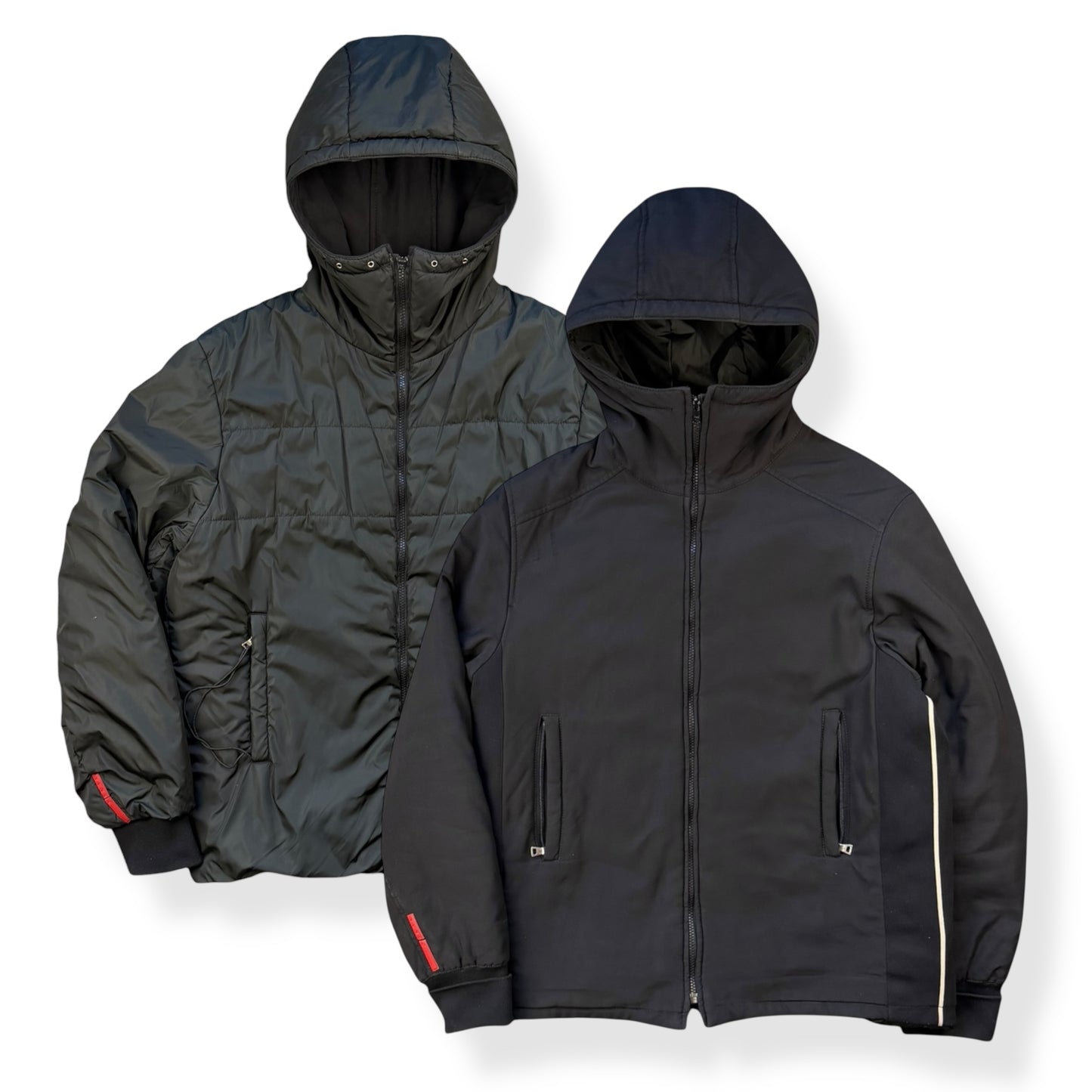 AW2000 Prada Sport Reversible Nylon Ninja Jacket (L)