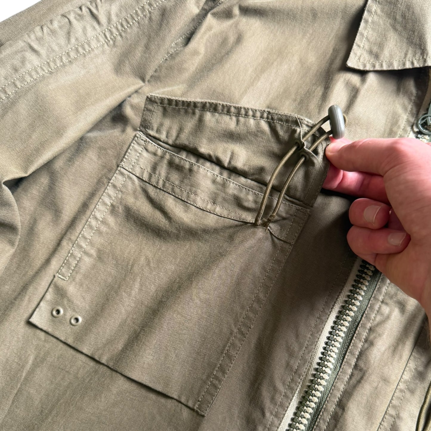 1999 Maharishi Elasticated Sleeve Jacket (L)