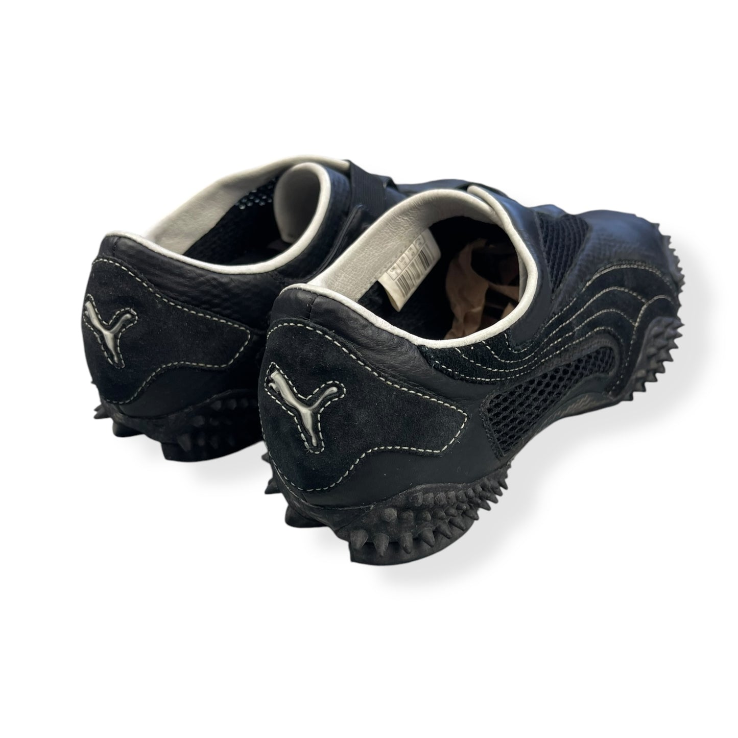 2000's Puma UR Mostro Leather Black/White (UK9)