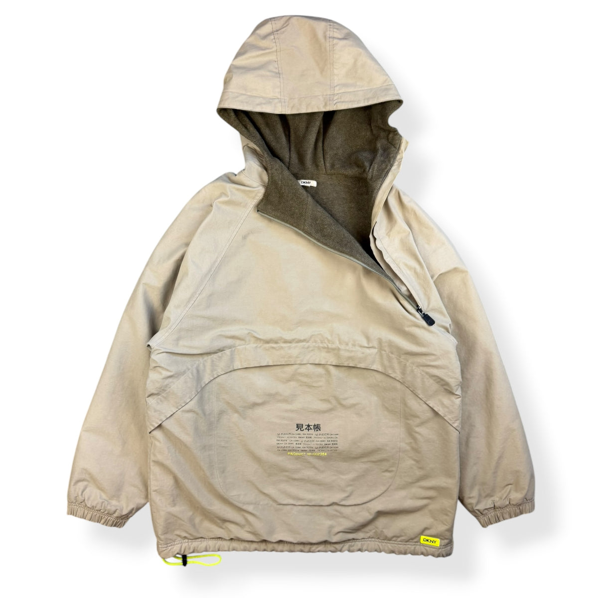 2000's DKNY Integrated Backpack Jacket (L)