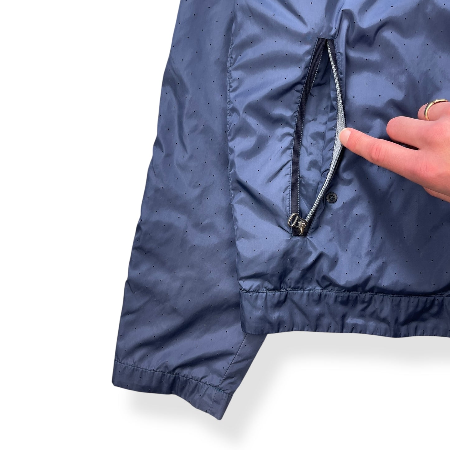 2000's Hugo Boss 'Orange' Perforated Nylon Jacket (L)